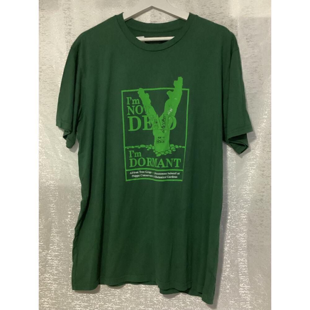 cloud organic cotton green shirt XL
